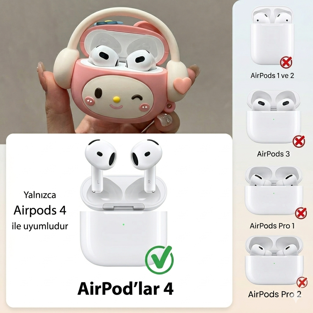 ToyPod™ - Hello Kitty Airpods Kılıfı